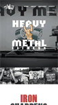 Mobile Screenshot of heavymetalfit.com